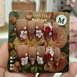 GLAM- Mauve Tip Floral